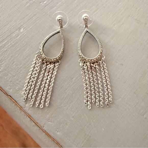 Judith Jack 925 Sterling Silver Earrings - Picture 8 of 10